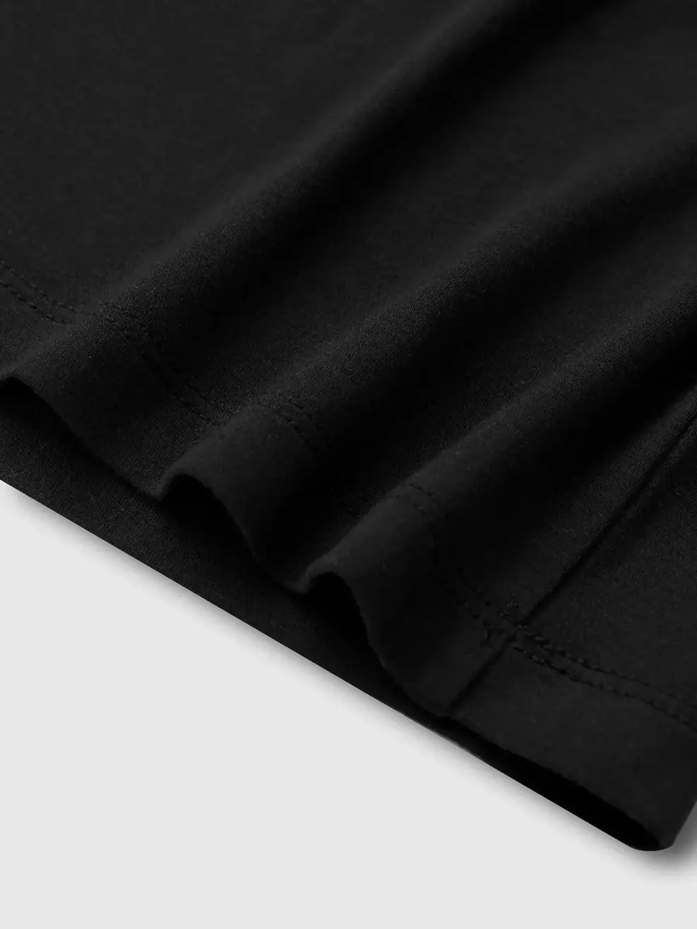 Áo Phông Nam Dài Tay Cổ Tròn Tfx - ĐEN 002 - M
