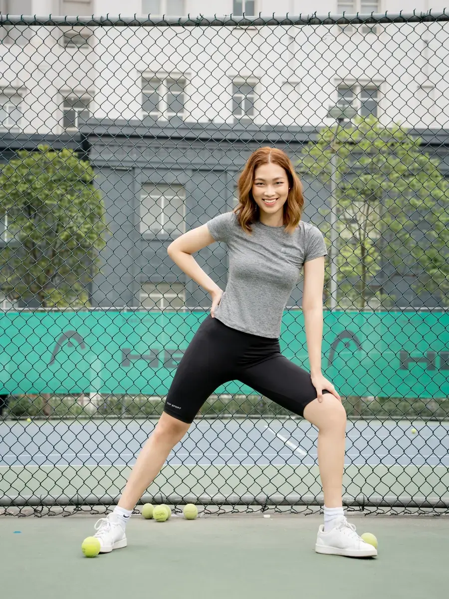 T-shirt thể thao nữ run - Đen - L