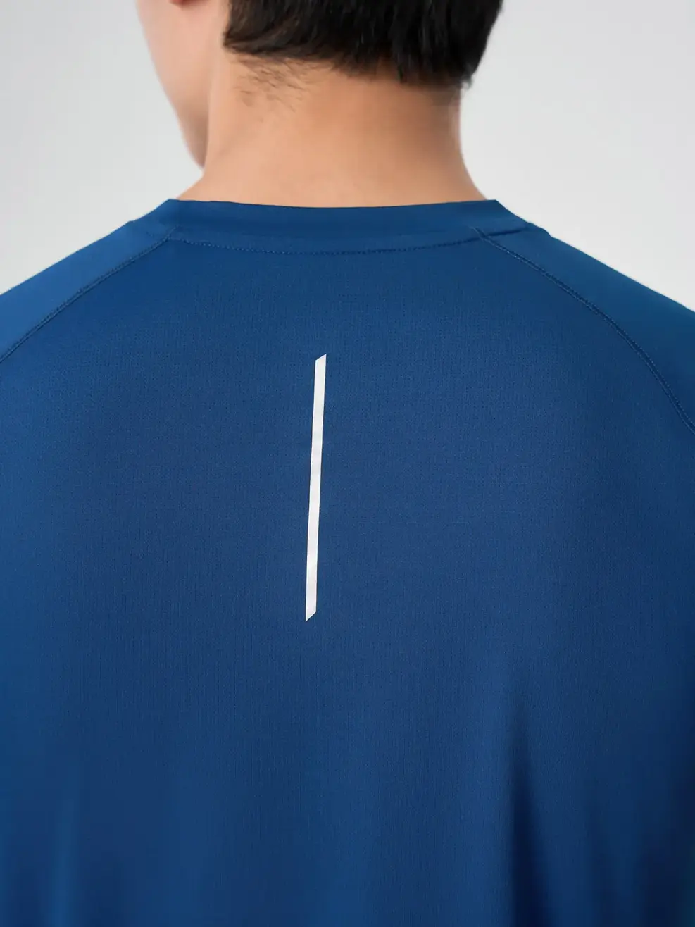 Áo Phông Tay Raglan Dải Chỉ - Navy 013 - M
