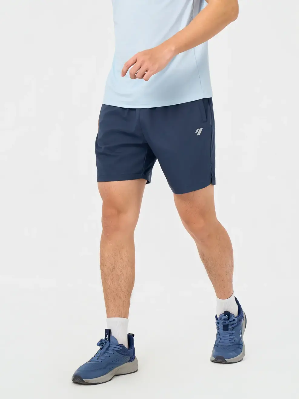 Quần Shorts Thể Thao 6.5 inch BreezeFit - Navy 014 - 29
