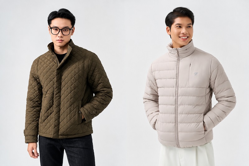 Chọn mua áo phao nam YODY đẹp và chất lượng