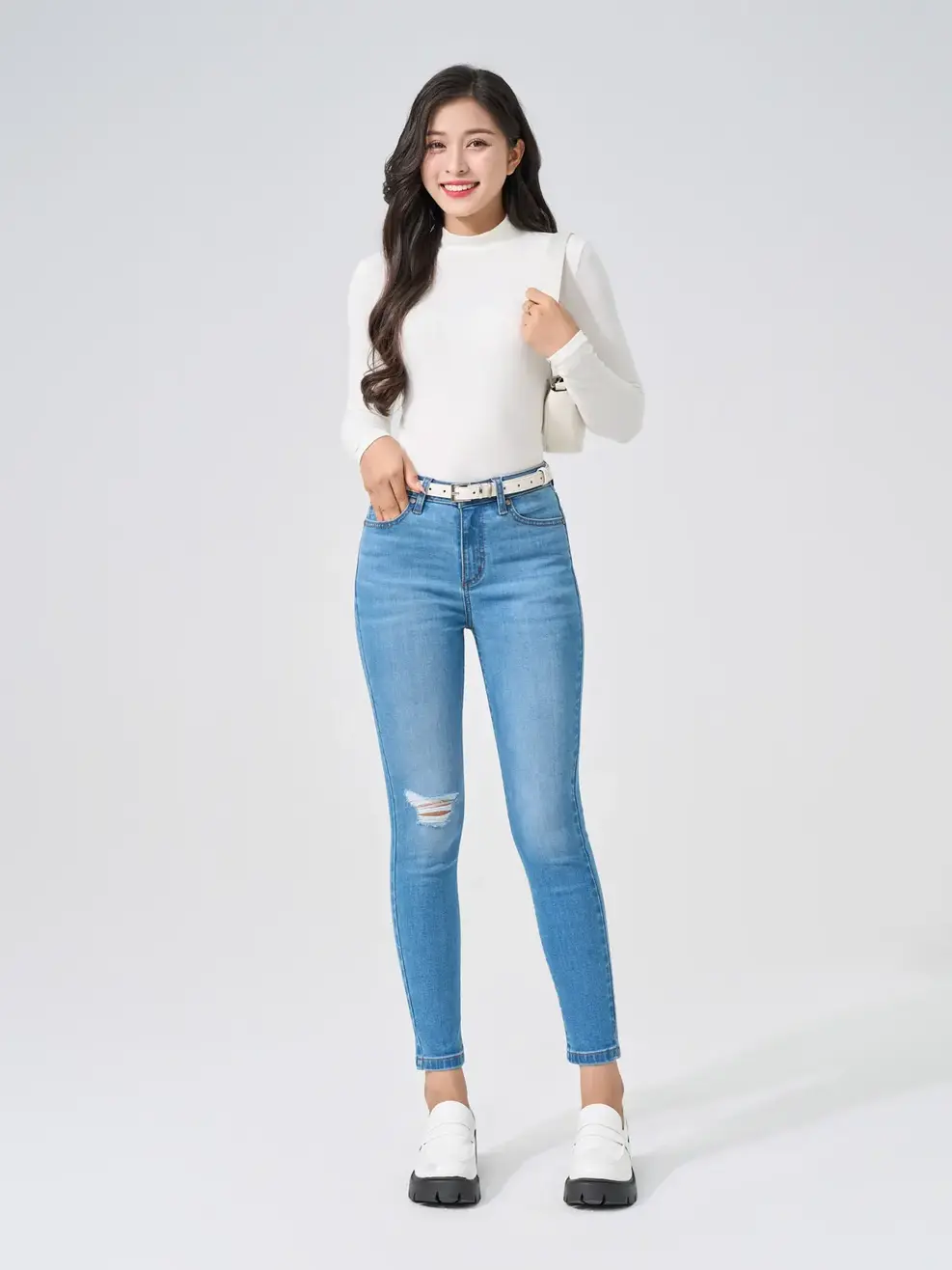 Cách lựa chọn quần jean cho người chân ngắn chuẩn thời trang nhất