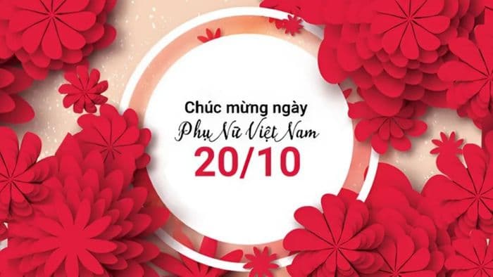 Banner 20/10 cho tiệc tại gia