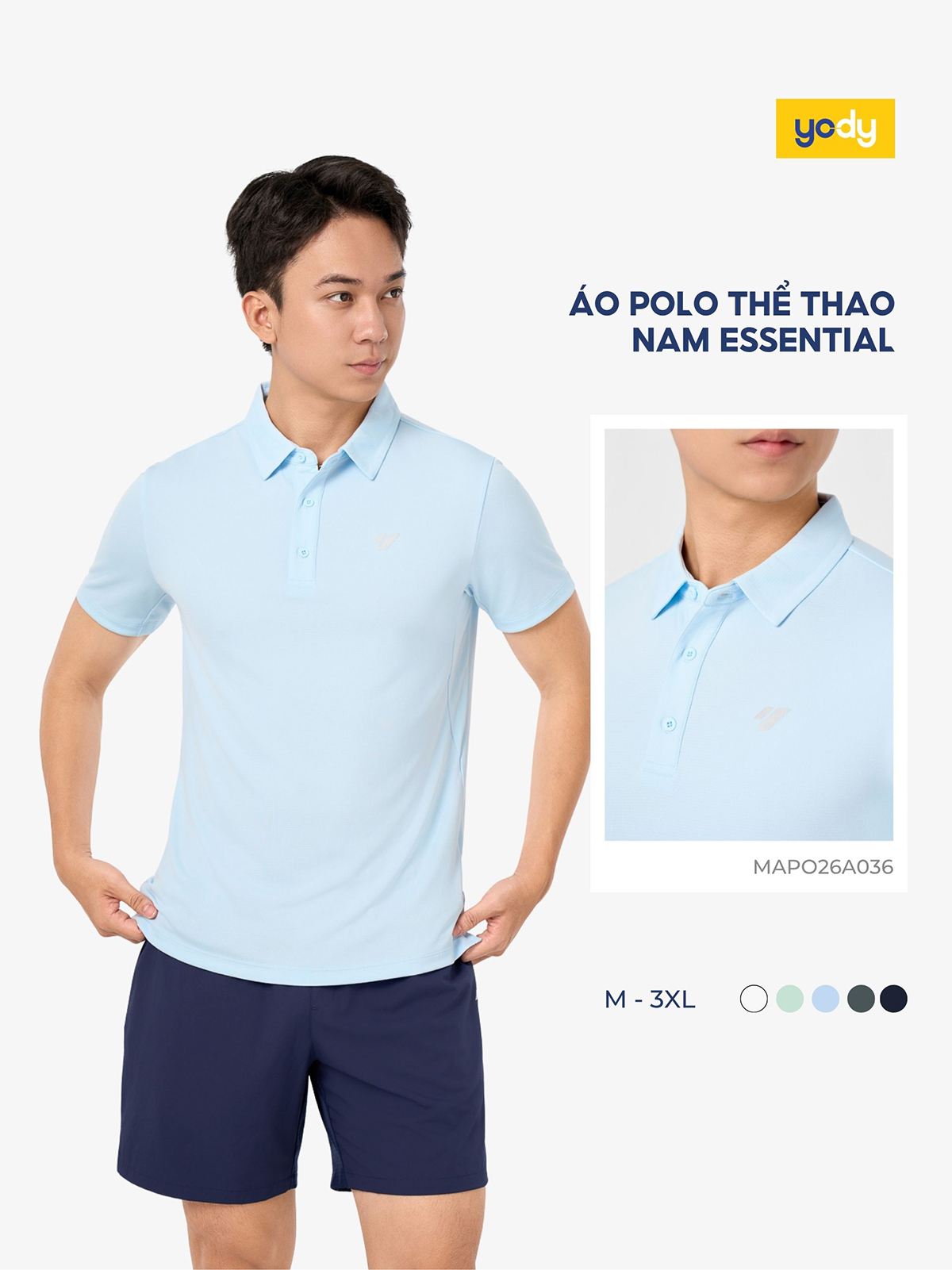 ÁO POLO THỂ THAO NAM