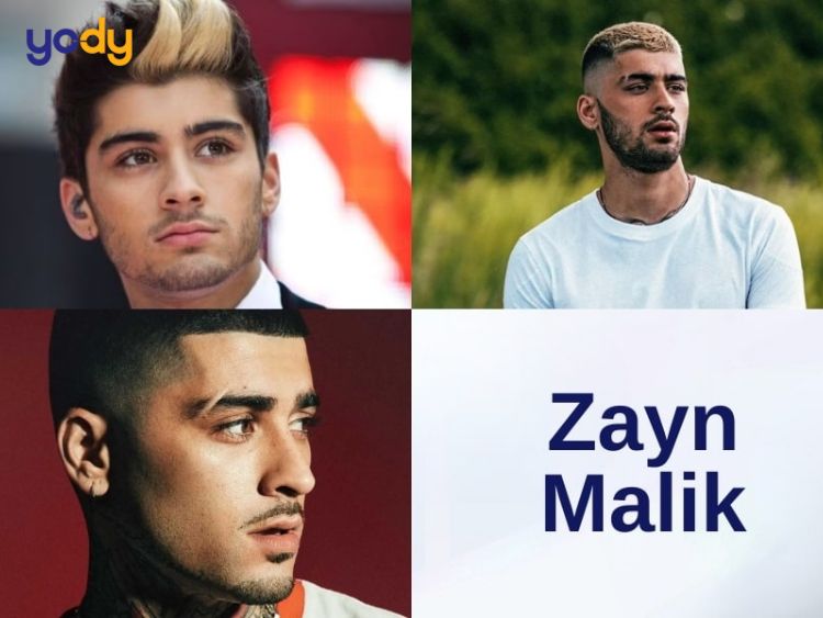 Zayn Malik cũng gây ấn tượng mạnh với dáng mày sắc lạnh, cá tính