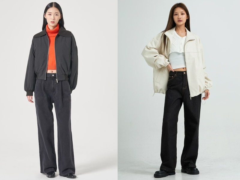 Cách lựa chọn áo khoác gió bomber nữ cực chuẩn