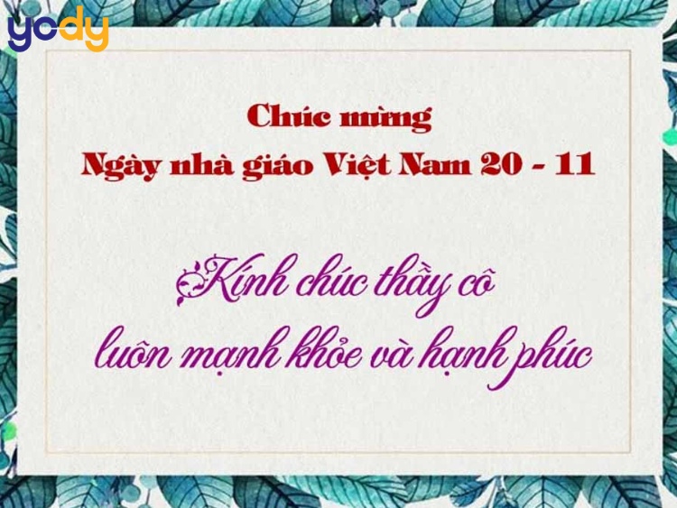 Mẫu thiệp 20/11 đẹp, đơn giản 7