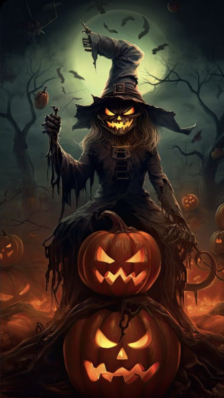 Hình nền Halloween kinh dị cho điện thoại