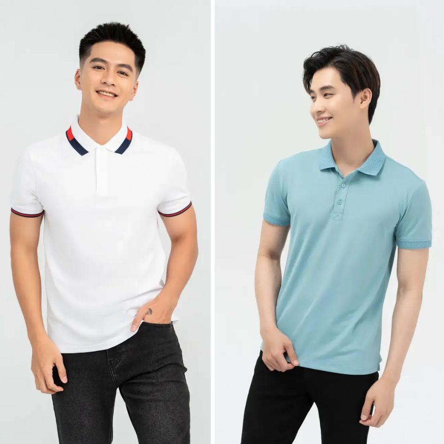 Áo polo nam s.cafe và áo polo nam phối bo coolmax được yêu thích tại Yody