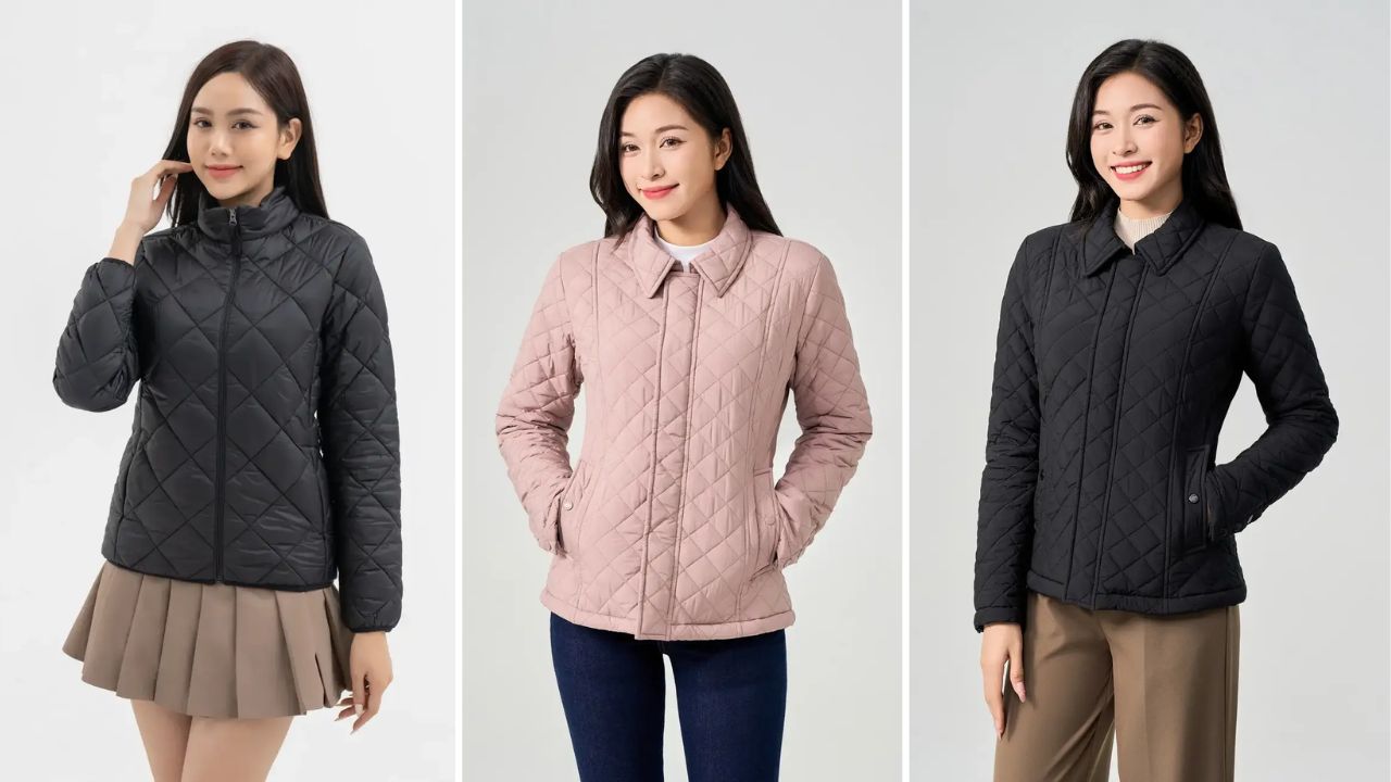 Bài viết -  Áo Phao Chần Bông Nữ Loại Nào Ấm Và Đẹp? 