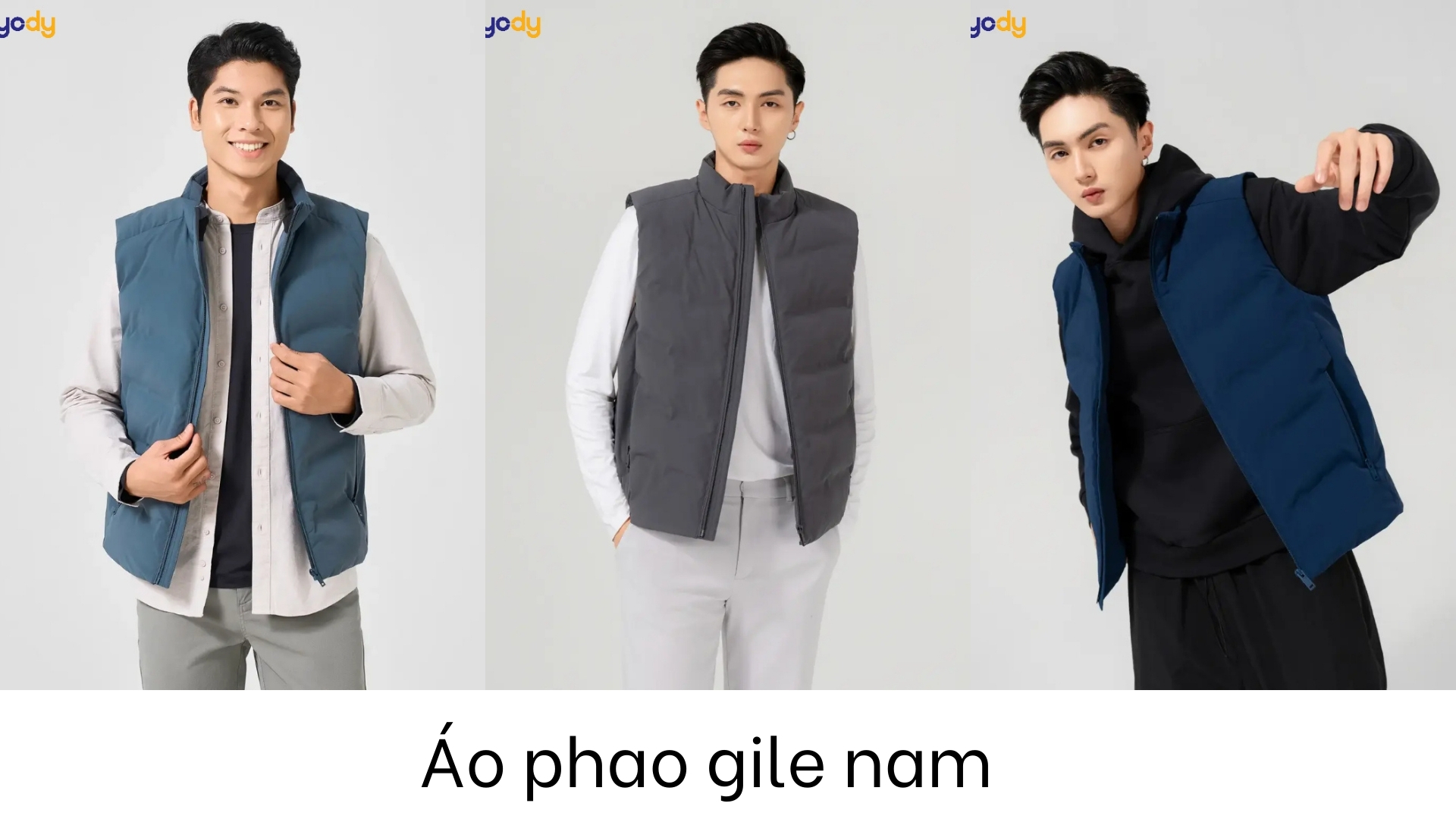 Bài viết - 15 Cách phối áo phao gile nam cá tính, sành điệu