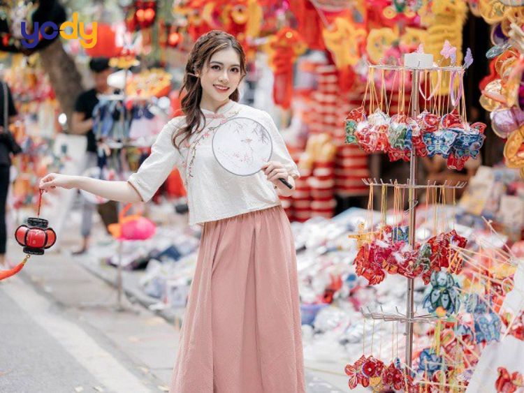 Trang phục chụp ảnh trung thu tại phố Hàng Mã
