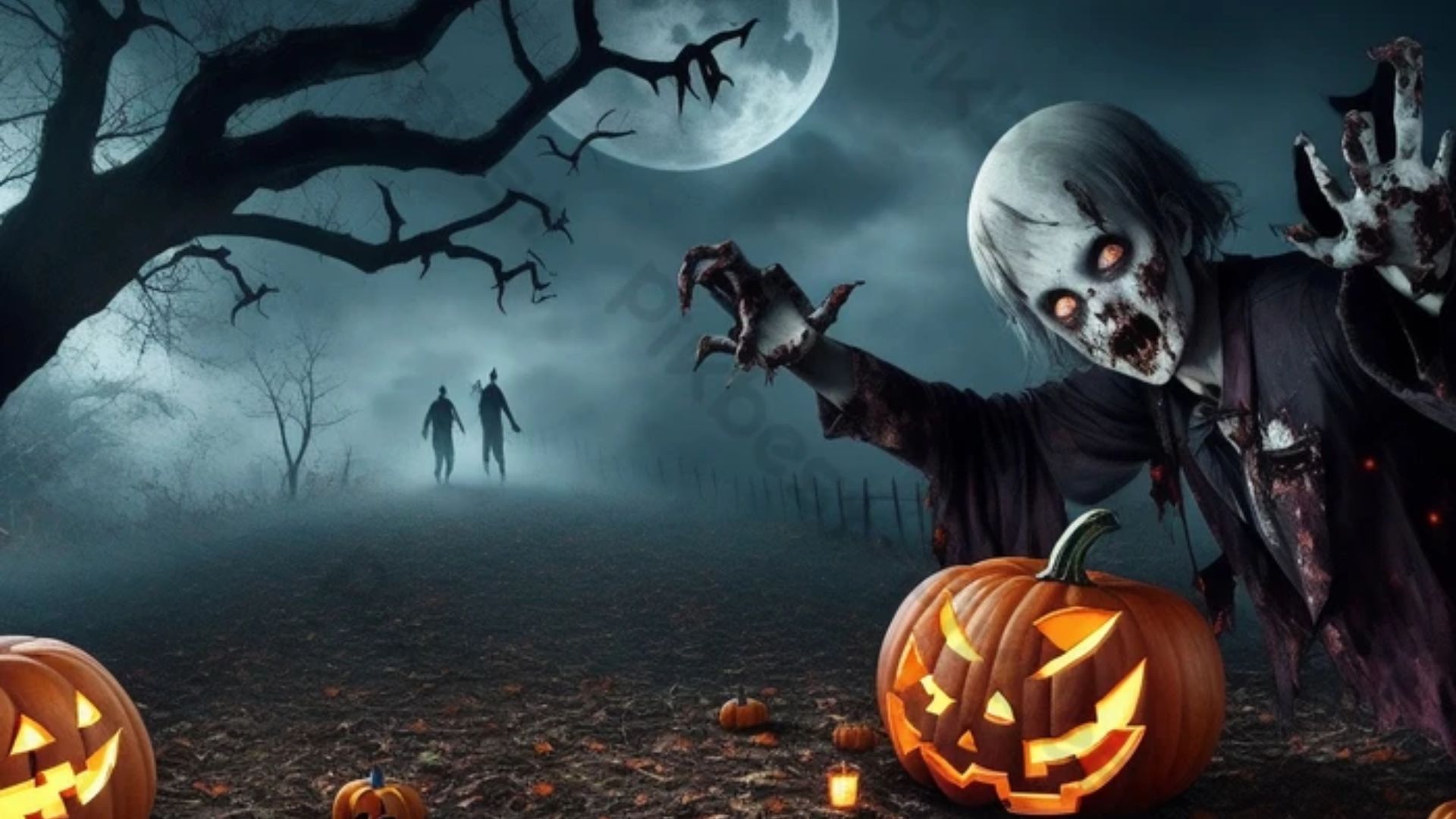 Hình nền Halloween kinh dị cho máy tính