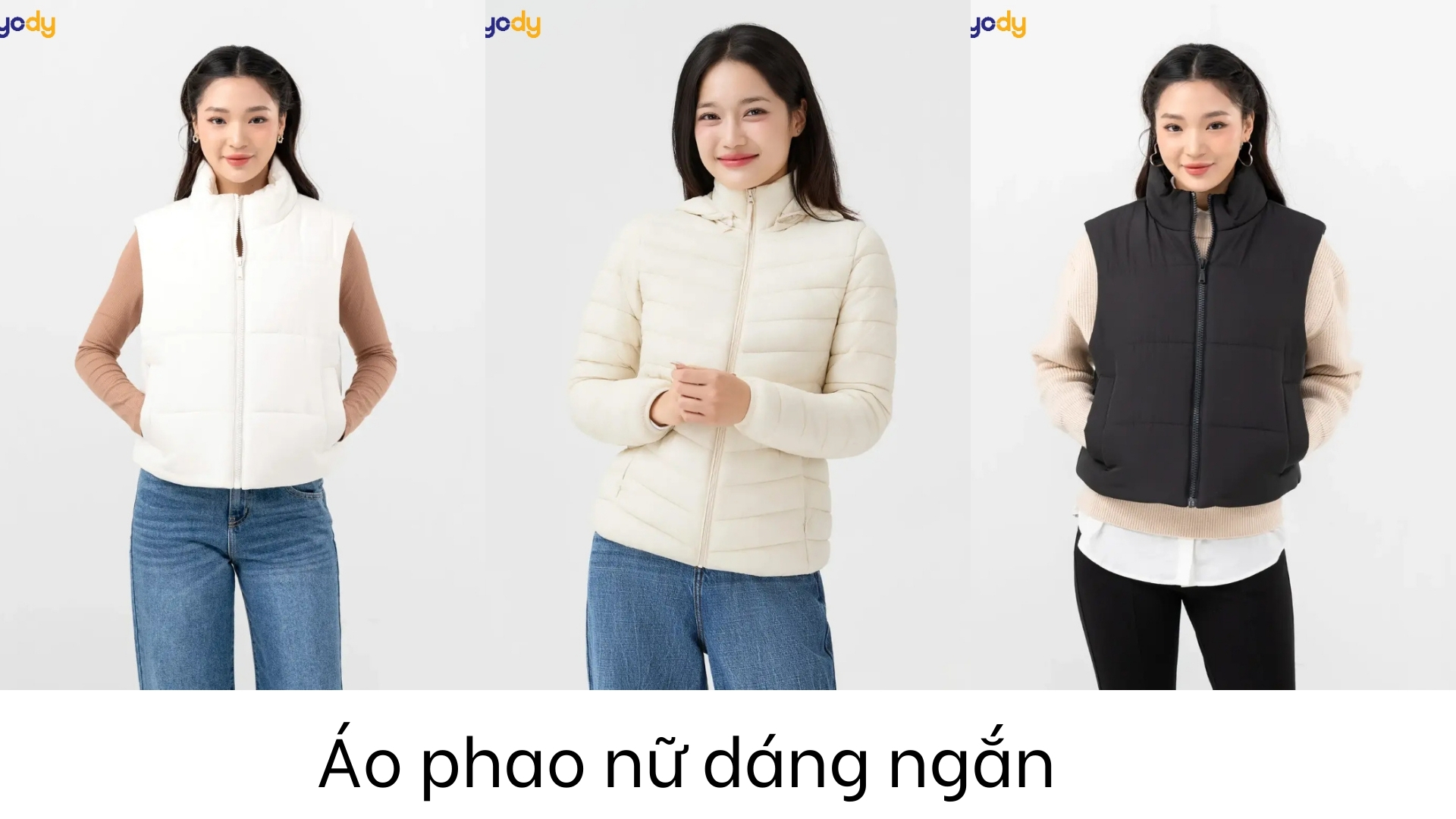 10 Cách phối áo phao nữ dáng ngắn siêu tôn dáng, cá tính