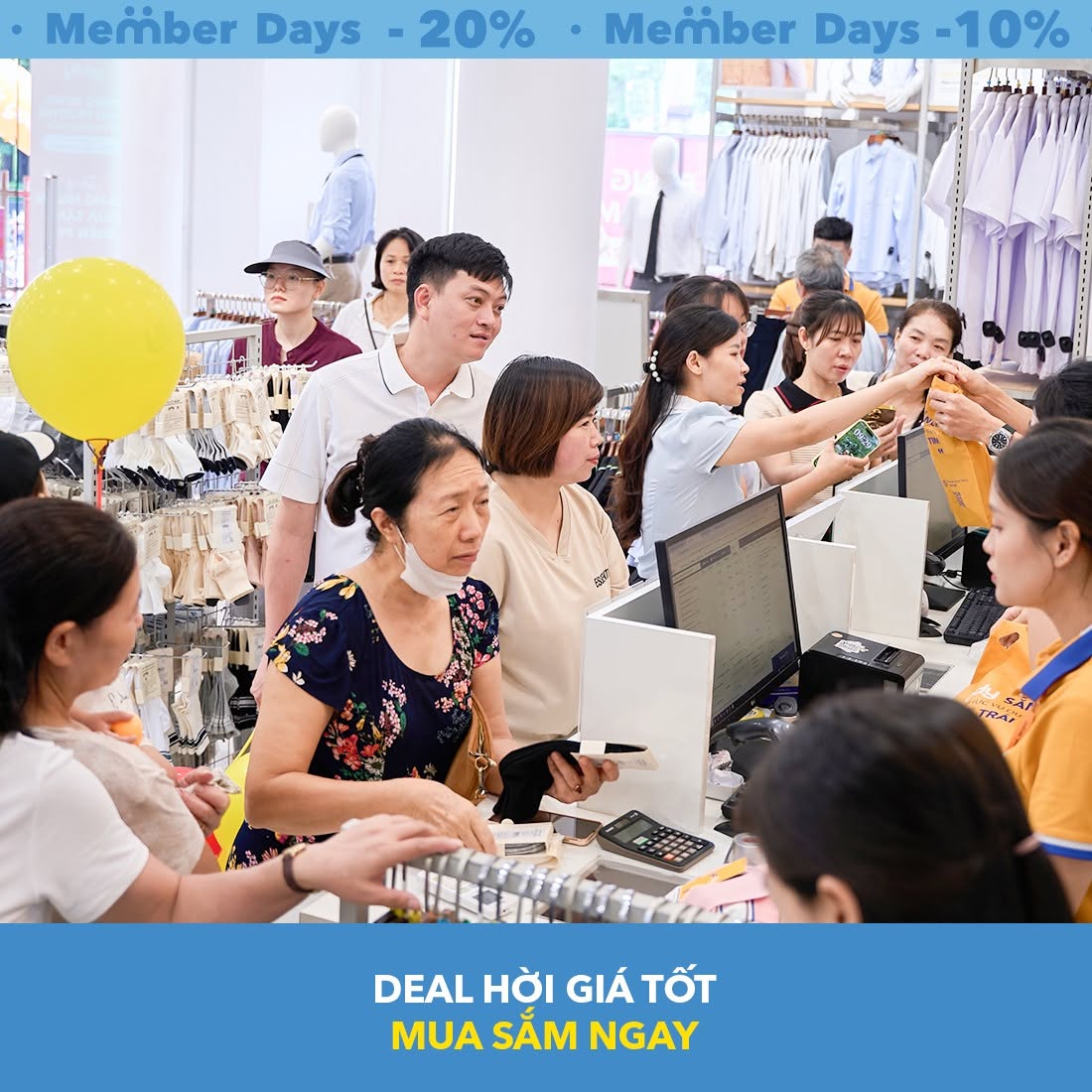 Hàng khuyến mãi tại Yody vẫn được áp dụng chính sách bảo hành tiêu chuẩn