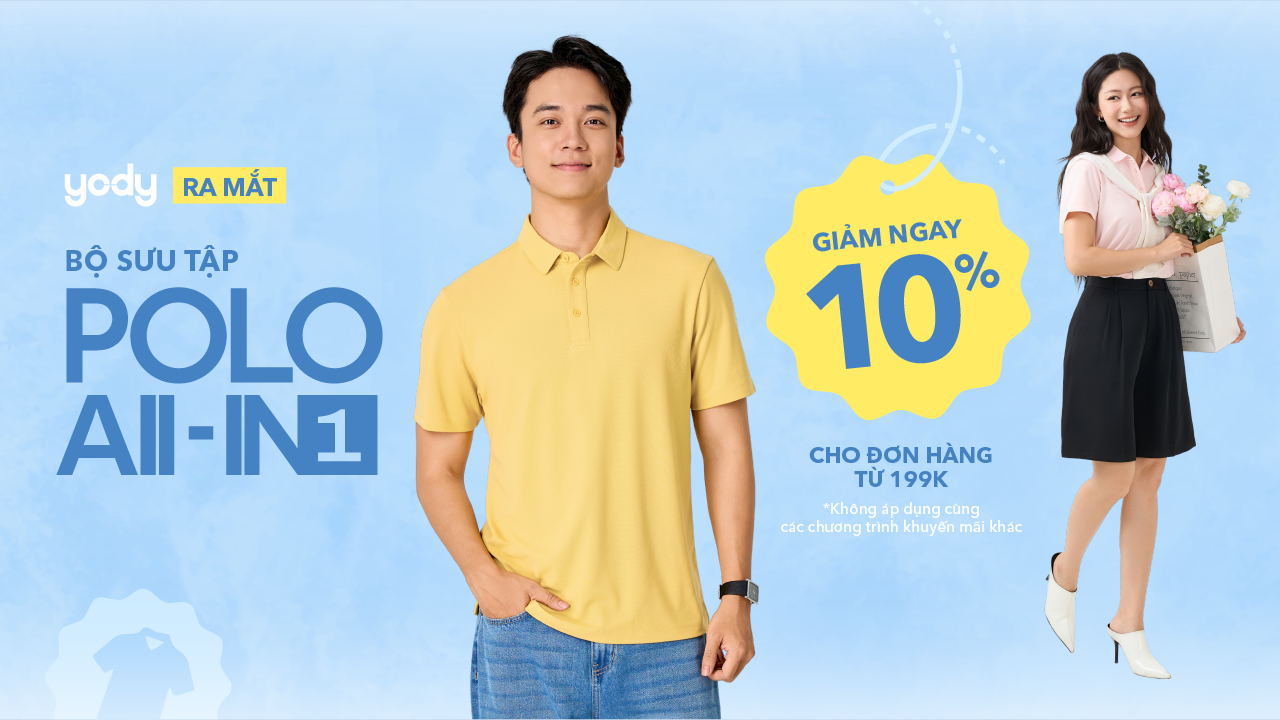 Bài viết - BST POLO ALL IN ONE – năng động từ teen đến người lớn