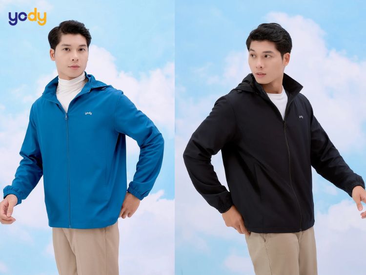 Hướng dẫn chọn size áo khoác gió chuẩn xác theo chiều cao cân nặng