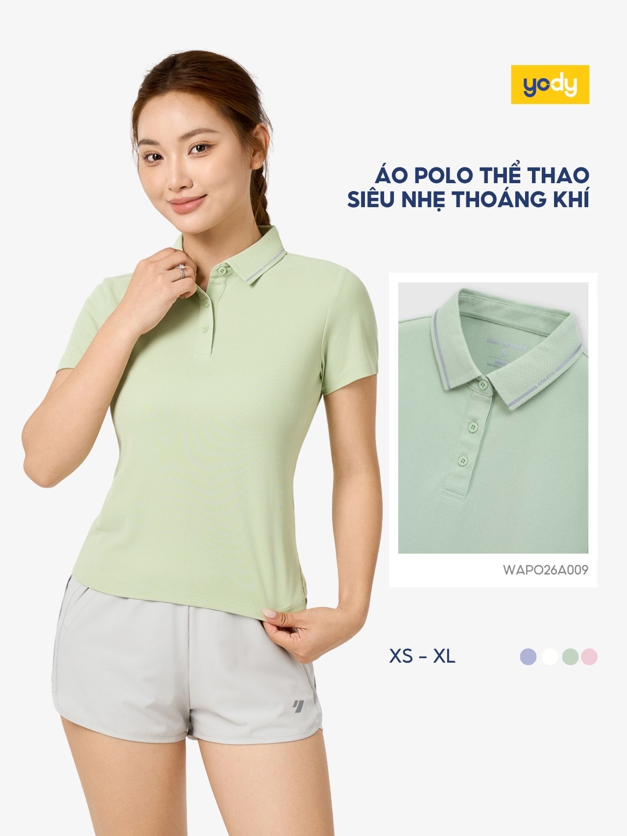 ÁO POLO THỂ THAO NỮ