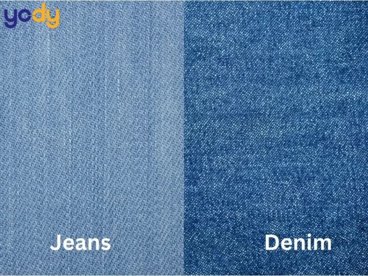 Vải jean và vải denim có một số sự khác nhau
