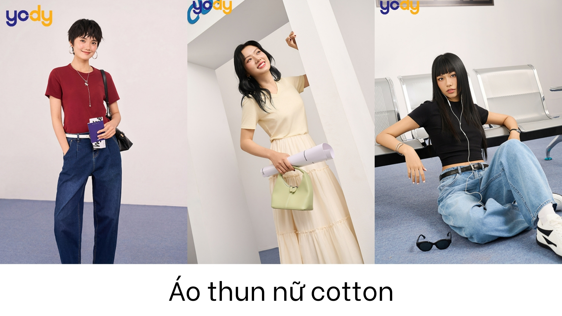 10 Shop áo thun nữ cotton nổi tiếng, chất lượng hiện nay