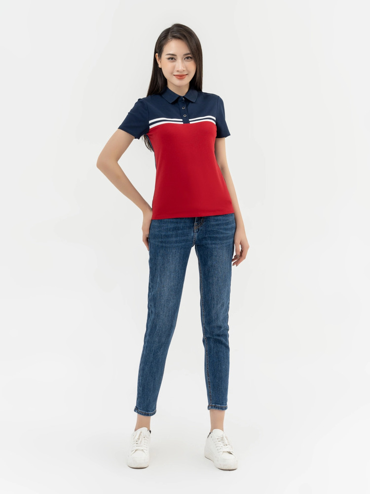 Áo polo và quần jean