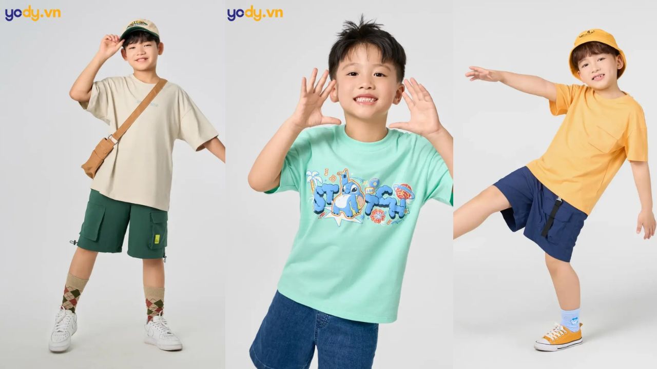 Bài viết - Bí quyết chọn đồ bộ bé trai cho mùa hè năng động, thoải mái