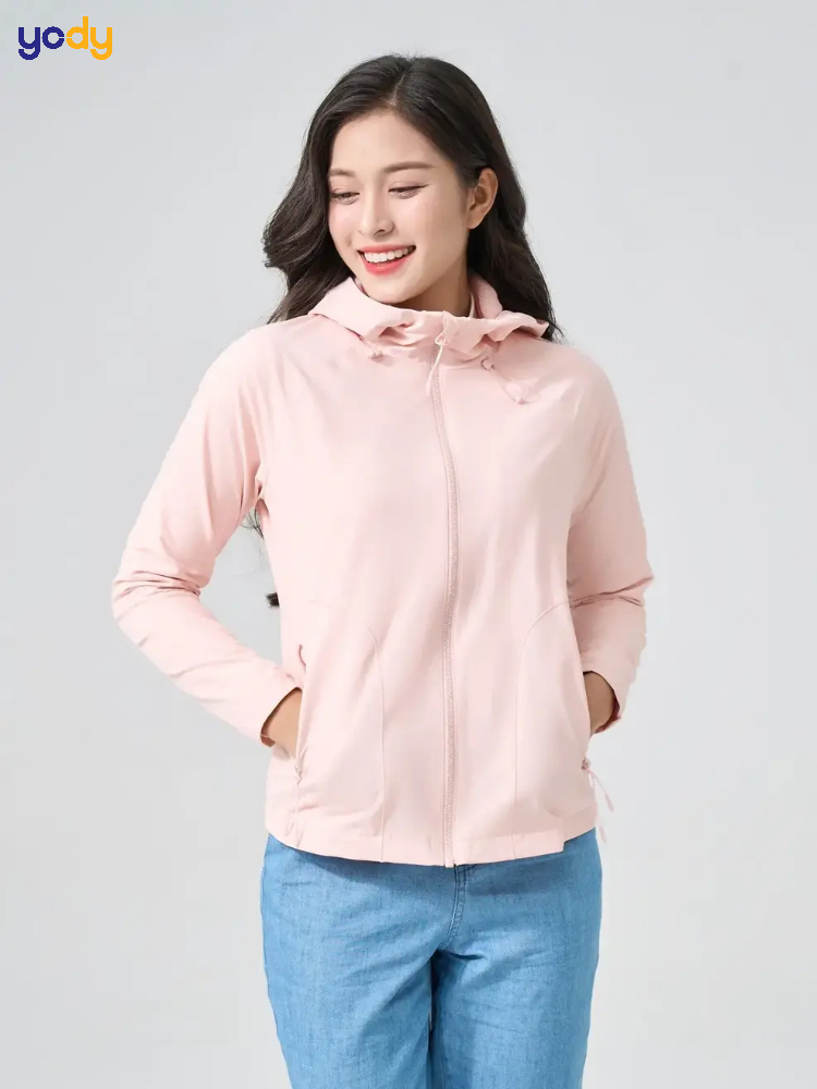 Áo Khoác Gió Nữ 2 Lớp Siêu Co Giãn