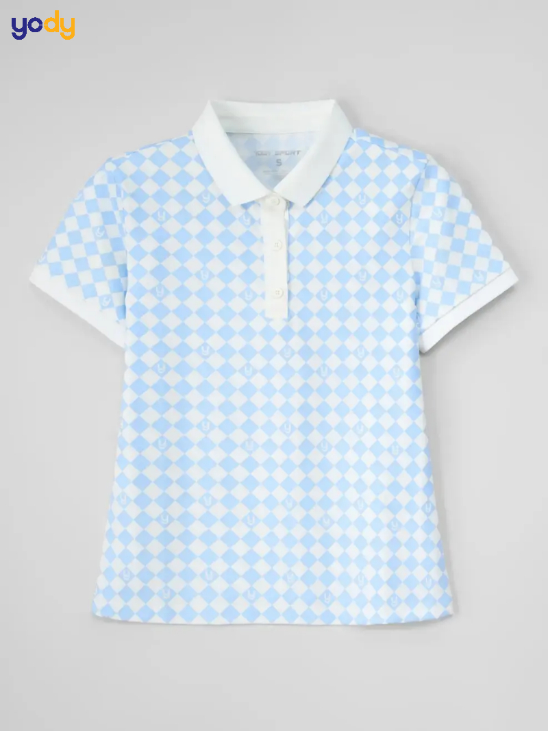 Áo Polo Nữ Yody Sport In Tràn