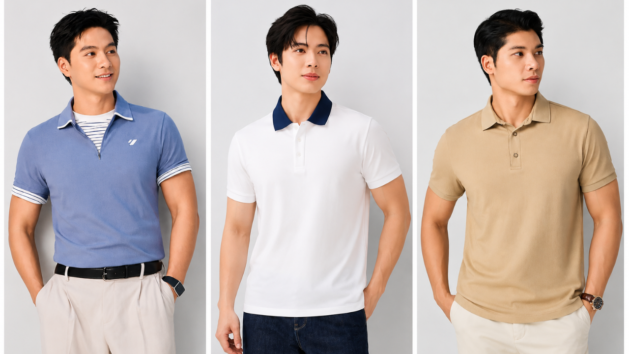 Bài viết -  Đi date mùa hè - Áo polo nam là item giúp bạn tránh nóng lại vẫn ghi điểm thanh lịch trong mắt nàng 