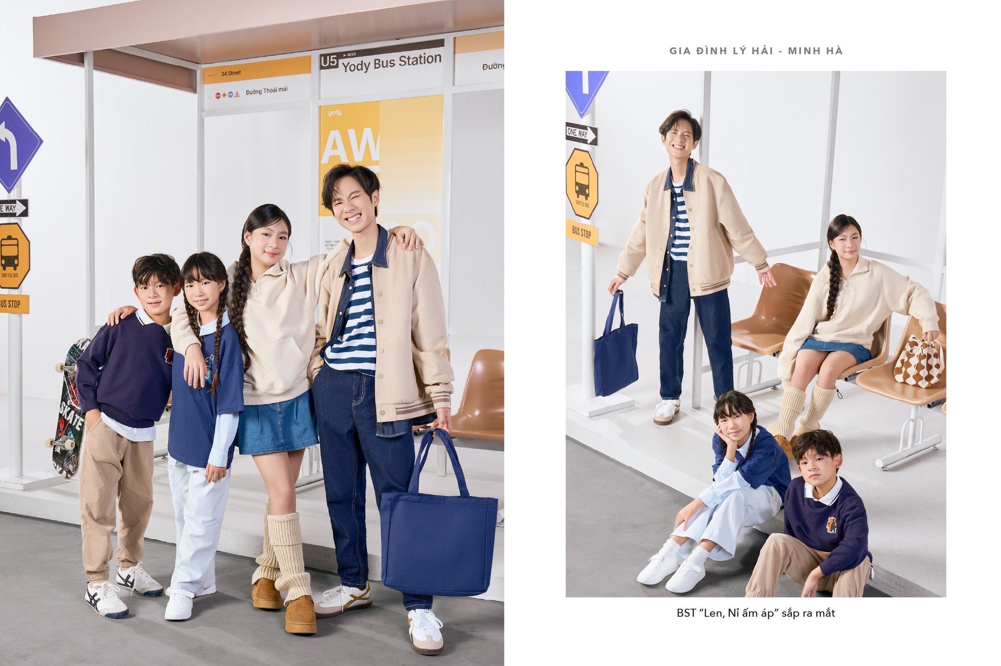 Bộ sưu tập thu đông 2025 Yody in life AW25