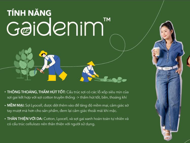 Tính năng nổi bật của chất liệu GAI.DENIM