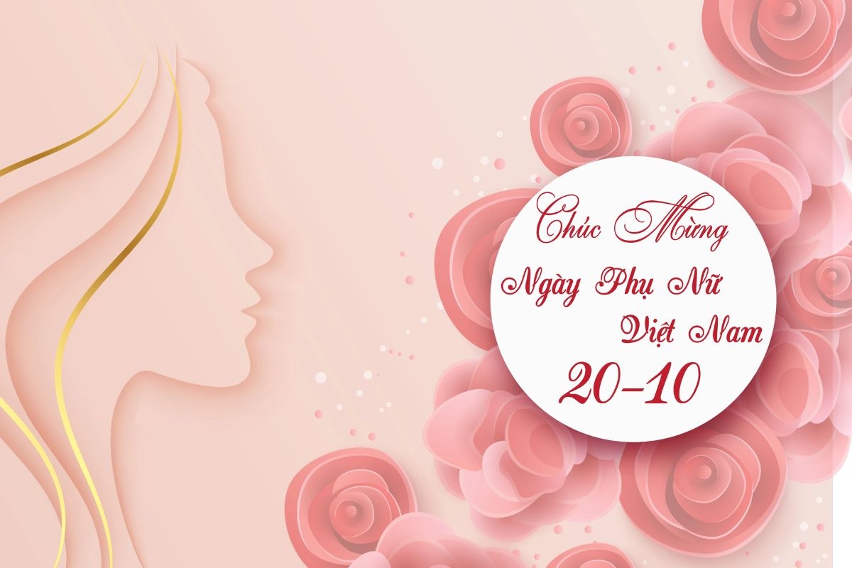 Banner 20/10 cho cửa hàng, showroom