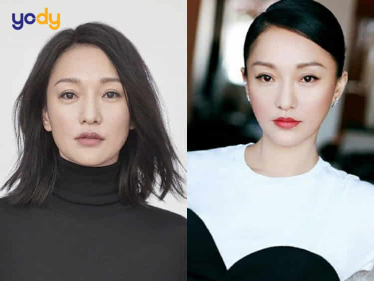 Có thể tạo dáng lông mày xếch bằng cách kẻ mày, phun xăm