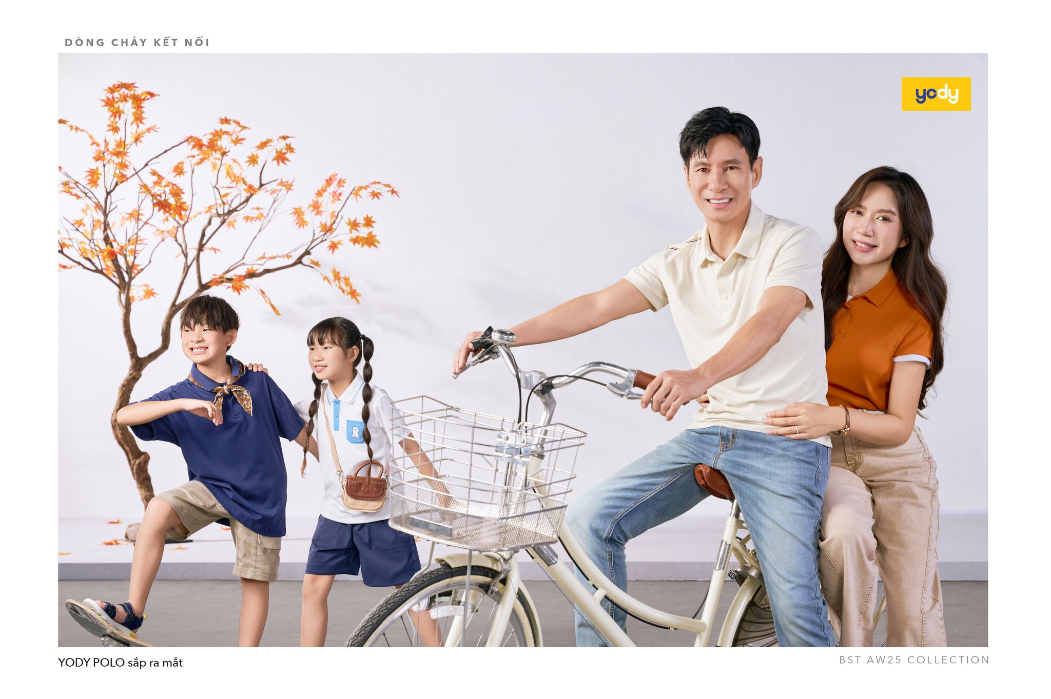 Bộ sưu tập thu đông 2025 Yody in life AW25