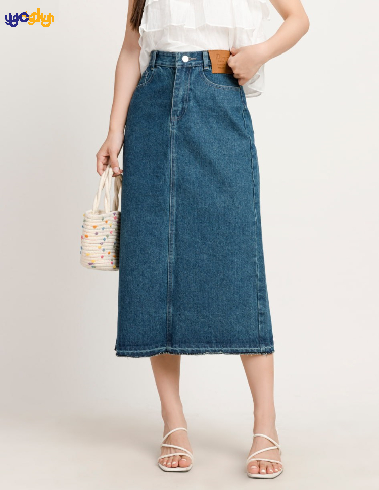 Vì sao chân váy jean dài lại được chị em tin chọn?