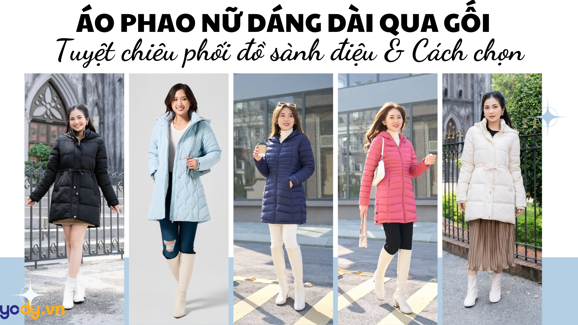 Bài viết - Áo phao nữ dáng dài qua gối: Tuyệt chiêu phối đồ sành điệu & Cách chọn chuẩn nhất 2026