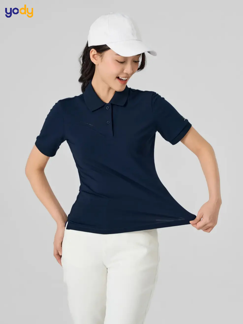 Áo Polo Nữ Yody Sport Run For Health