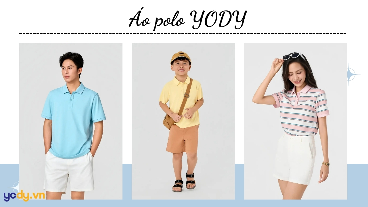 TOP 10+ mẫu áo polo YODY đẹp, không bao giờ lỗi mốt