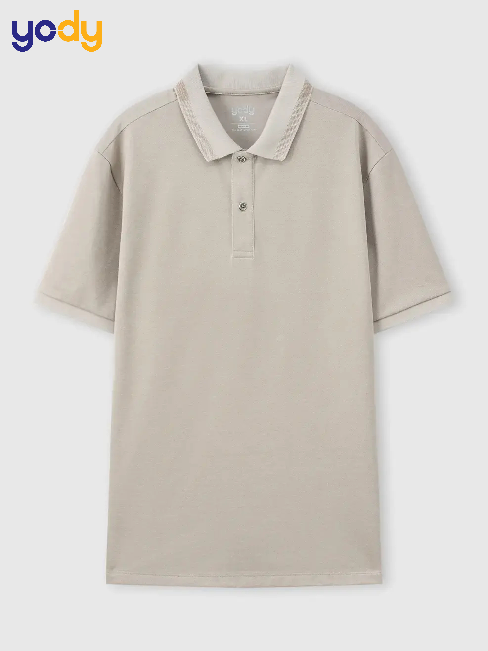 Áo Polo Nam Ngắn Tay Phối Bo