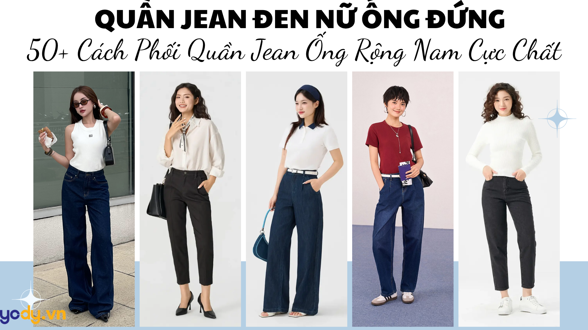 Bí Kíp Diện Quần Jean Đen Nữ Ống Đứng Hack Dáng Chuẩn Xịn, Dẫn Đầu Xu Hướng 2026