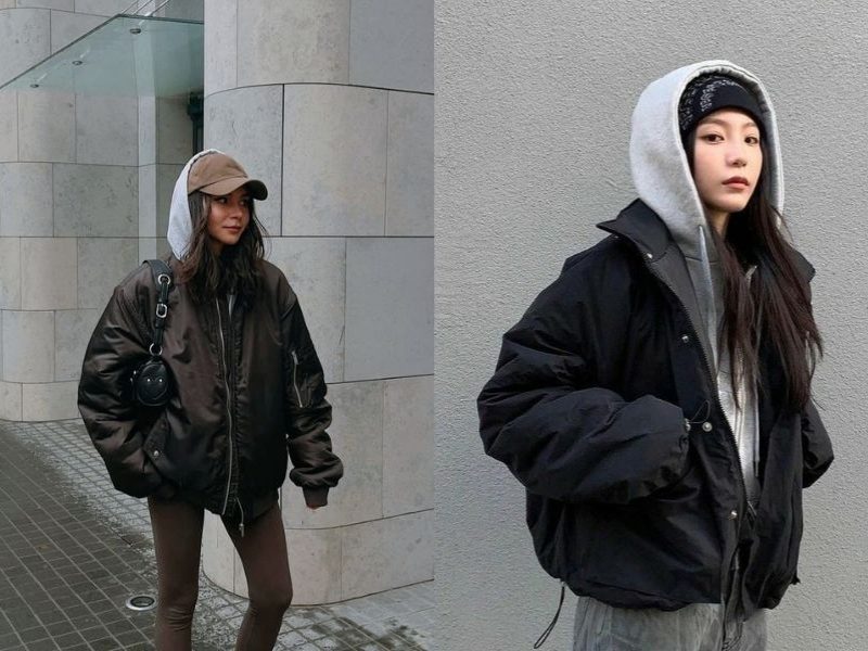 Cách lựa chọn áo khoác gió bomber nữ cực chuẩn