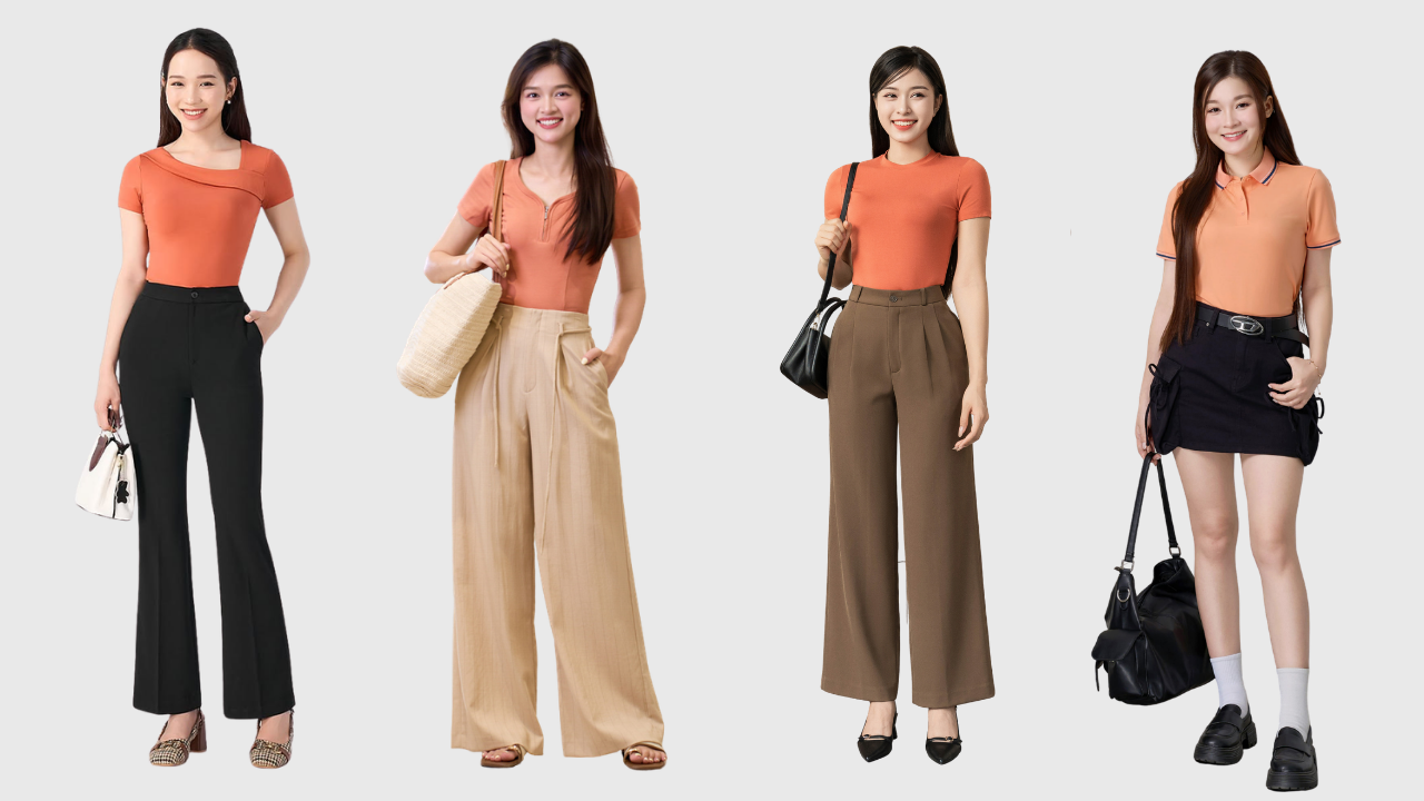 Bài viết - Màu cam san hô là gì? Gợi ý phối đồ cho nàng thêm xinh và tôn da