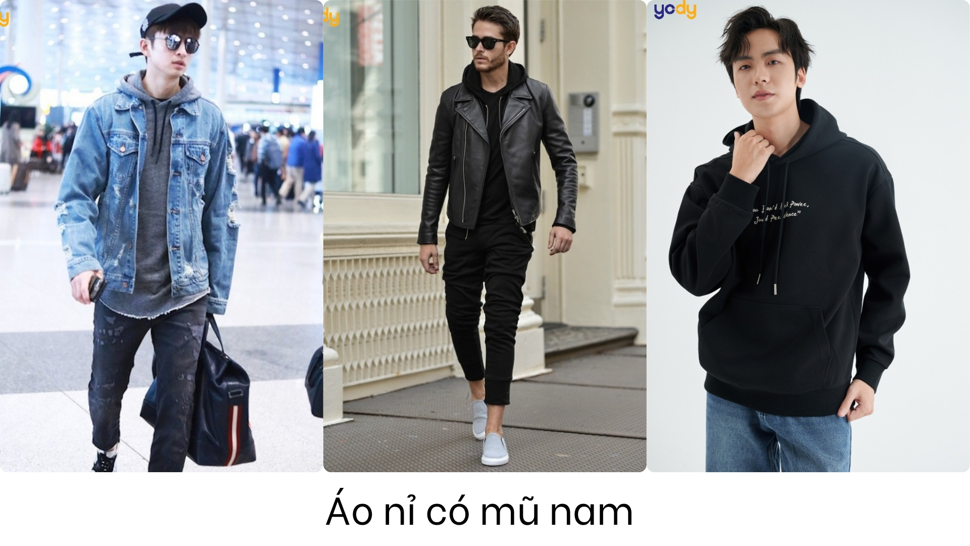 Bài viết - TOP 10 cách mix áo nỉ có mũ nam cực chất, cool ngầu