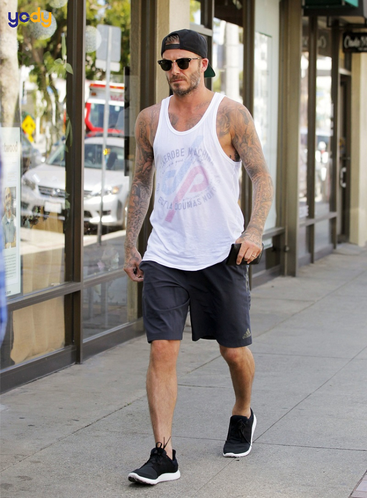 Phối với áo tank top thể thao