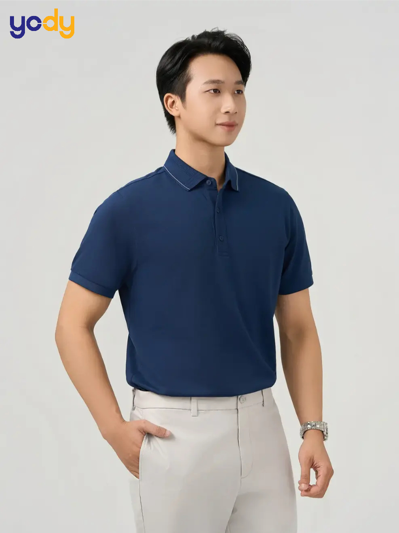 Ưu điểm áo polo xanh đen