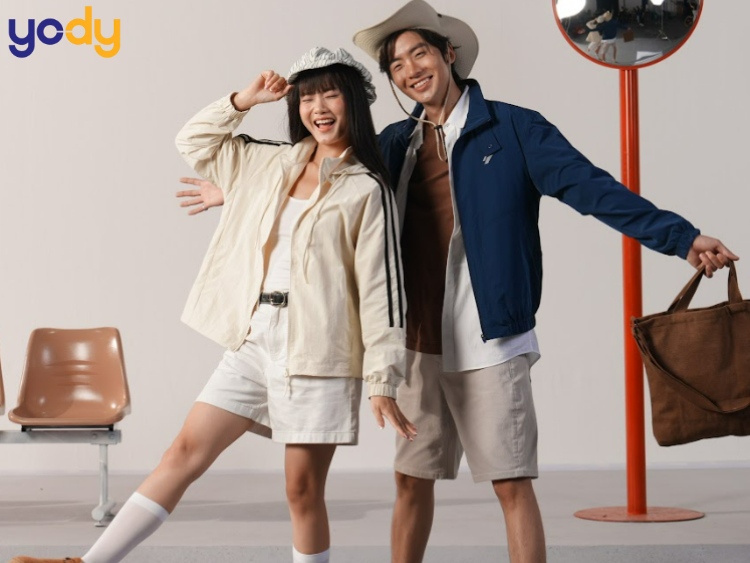 Áo khoác gió YODY có đa dạng sự lựa chọn