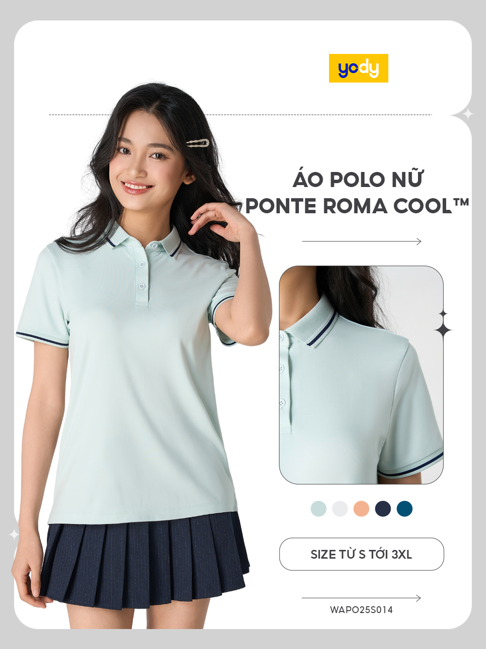 ÁO POLO THỂ THAO NỮ