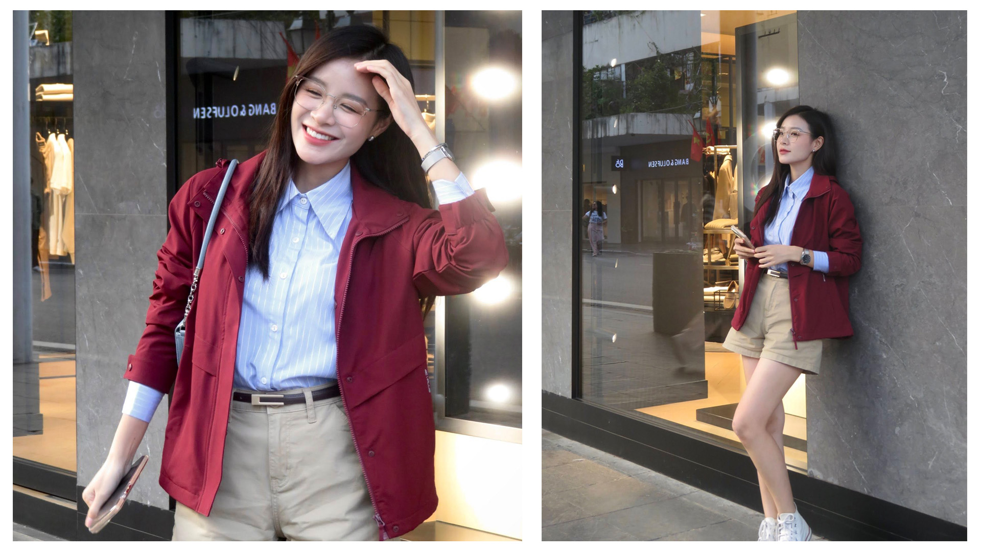 Bài viết -  Học diễn viên Trang Emma cách phối đồ "cực chất" với áo gió YODY 4C Plus