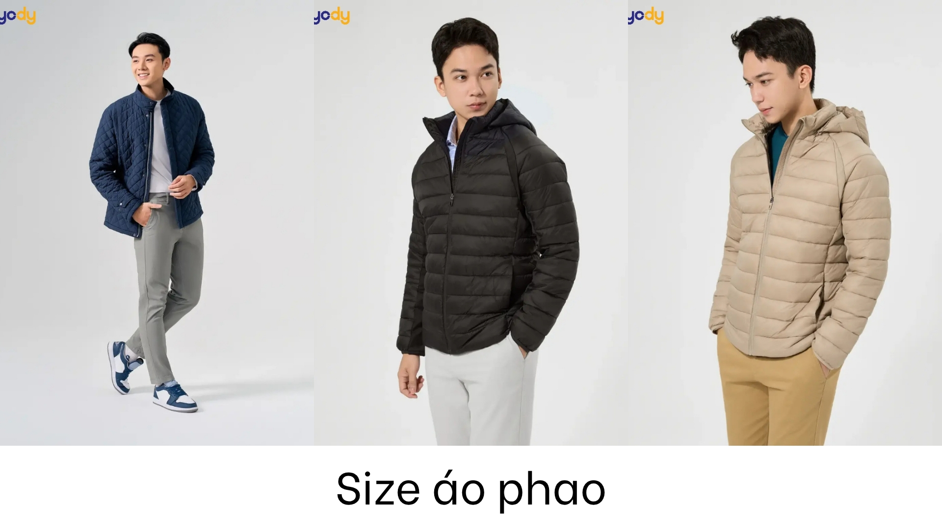 Bài viết - Size áo phao – Hướng dẫn chọn size chuẩn, thoải mái và thời thượng