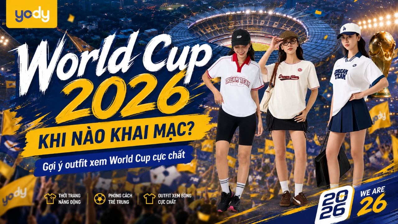 World Cup 2026 khi nào khai mạc? Gợi ý outfit xem World Cup cực chất